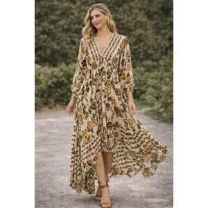 free people barclay maxi dress Barclay Maxi Dress by Free People, Pink, XS